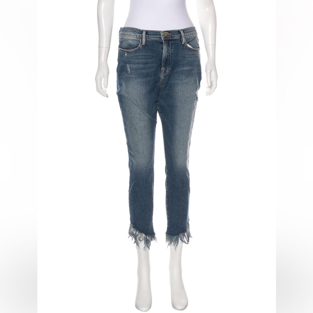 FRAME DENIM LE HIGH SKINNY JEANS SIZE 32